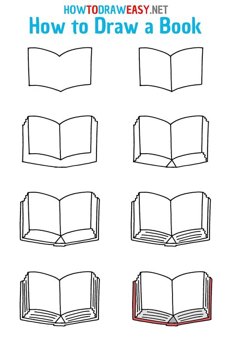 How To Draw A Book (5 Super Easy Step By Step Tutorials