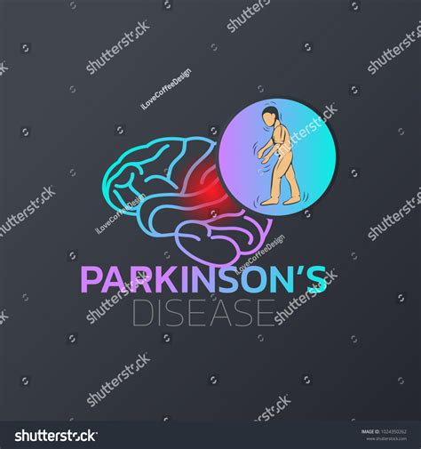 Parkinsons Disease Icon Design Medical Logo Stock Vector Royalty Free