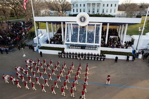 Inaugural Parade Reviewing Stand The White House