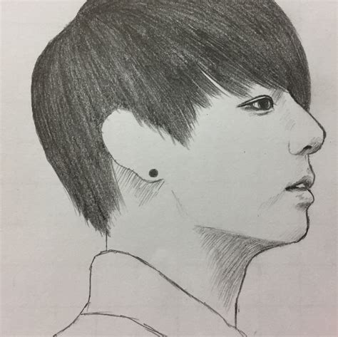 Jungkook Drawing At Explore Collection Of Jungkook