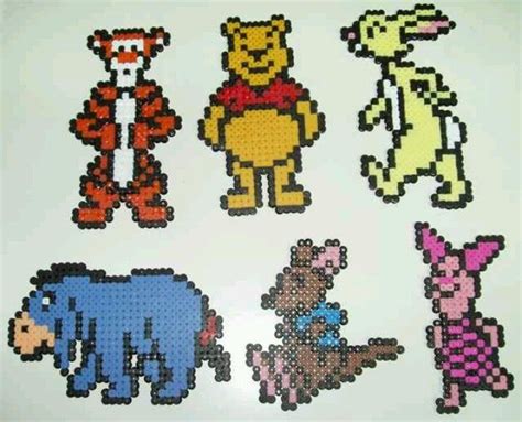 Winnie The Pooh With Images Perler Bead Disney Perler Bead Art