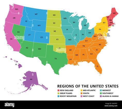 Southwest Region Map