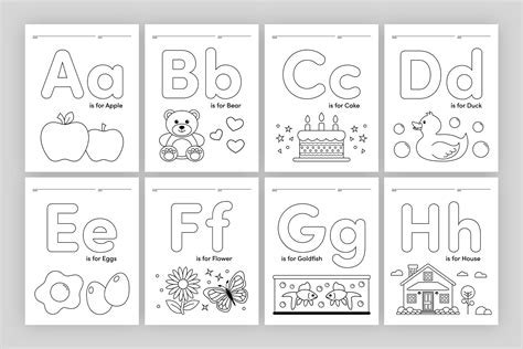 Coloring Pages The Alphabet