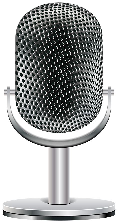 Microphone Transparent Clip Art Image Gallery Yopriceville Png Clipartix