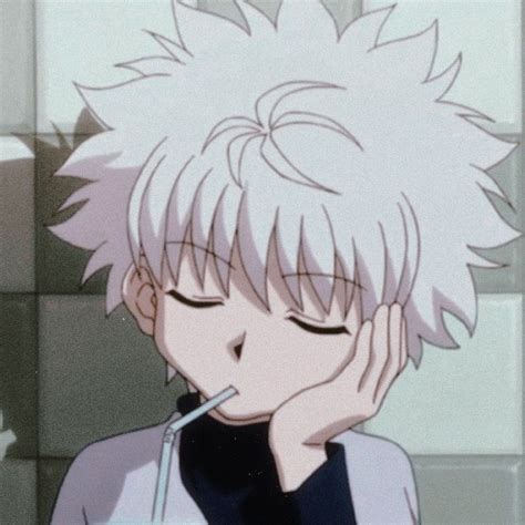 Killua Vlone Pfp Killua Anime Aesthetic Naruto Trash Hunter