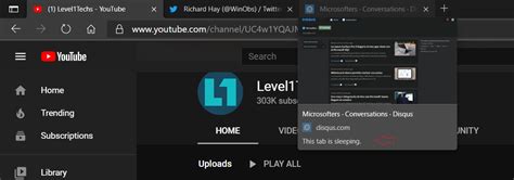 Enable Or Disable Sleeping Tabs In Microsoft Edge