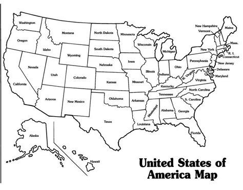 United States Map Study Guide Interactive Map