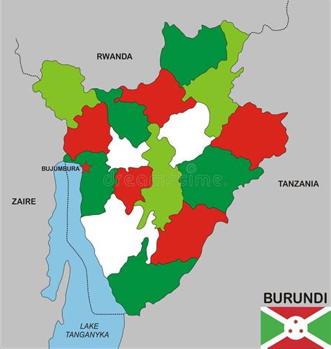 Burundi Map Stock Image Image 20303451