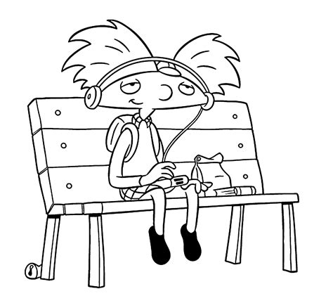 Hey Arnold Coloring Pages Best Coloring Pages For Kids Coloring