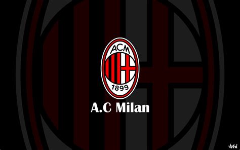 Ac Milan Logo Sport Hd Wallpaper Desktop High Definitions Wallpapers