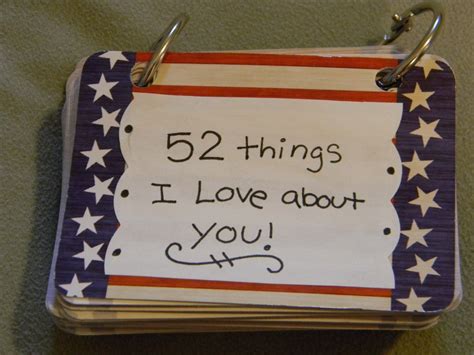 Diy Card Book 52 Things I Love About You Hubpages