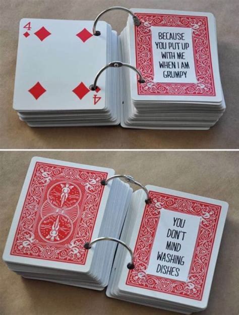 52 Reasons I Love You Deck Of Cards