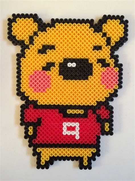 Winnie The Pooh Perler Beads By Felinescubicle Perler Bead Patterns