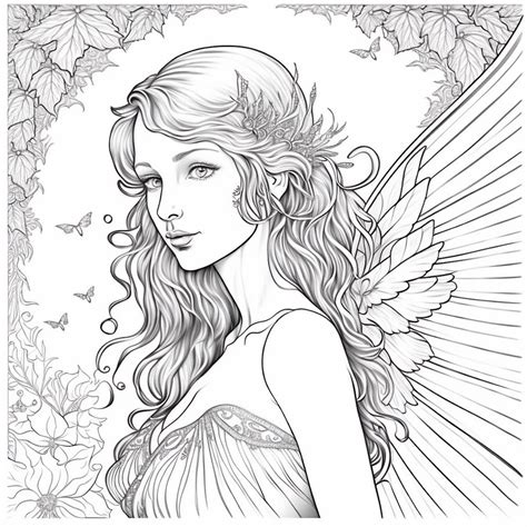 50 Fascinating Fairy Coloring Pages Free Printable Our Mindful Life