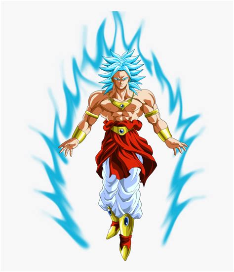 Legendary Super Dragon Ball Z Broly Broly Super Saiyan Blue HD Png