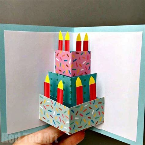 How to make a princess doll birthday cake. How to Make a Pop Up Cake Card