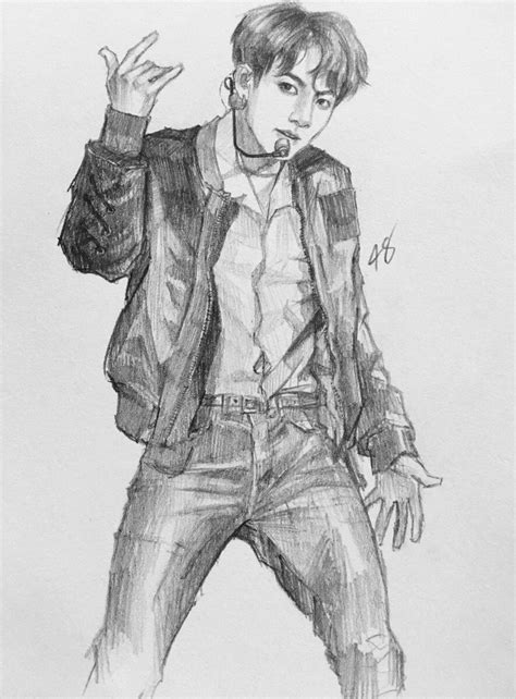 Pin By Jiminluv On 『』 B̥t̥s̥ F̥ḁn̥Ḁr̥t 『』 Kpop Drawings Bts Drawings