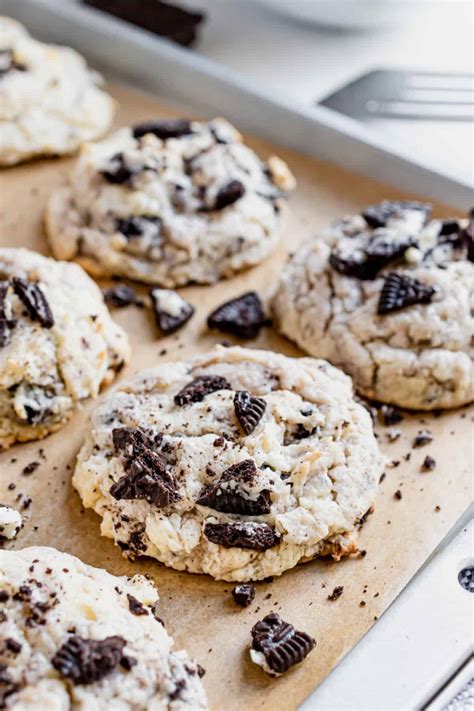 Oreo Cheesecake Cookies Recipe Shugary Sweets