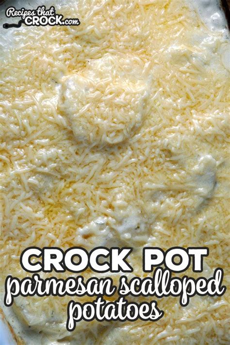 The pressure cooker does its job the best in this recipe. This Crock Pot Parmesan Scalloped Potatoes recipe takes ...