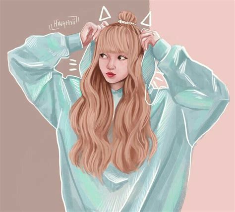 Kpop Drawings Cute Drawings Girls Cartoon Art Anime Art Girl