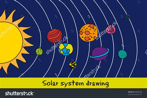 Solar System Drawing For Kids At Getdrawings Free Download