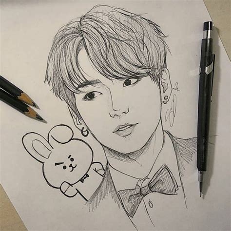 Como Dibujar A Jungkook Tammyadebisi