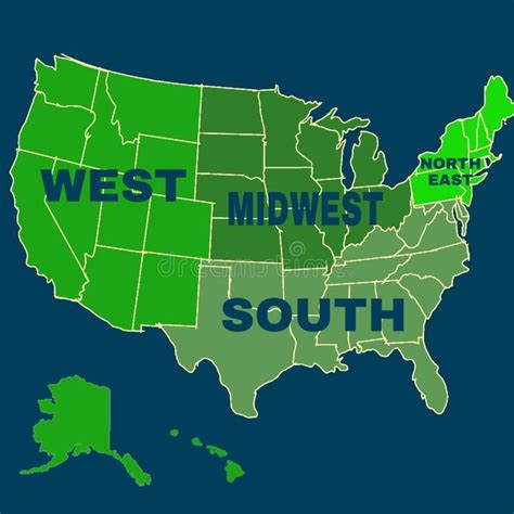 South West Map