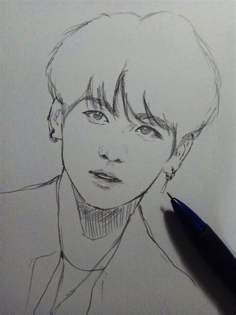 Como Dibujar A Jungkook Tammyadebisi