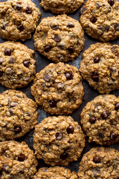 Chewy Oatmeal Chocolate Chip Cookies Sallys Baking Addiction