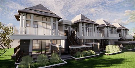 3d Luxury House Modern Classic Exterior Design A5 Model Turbosquid