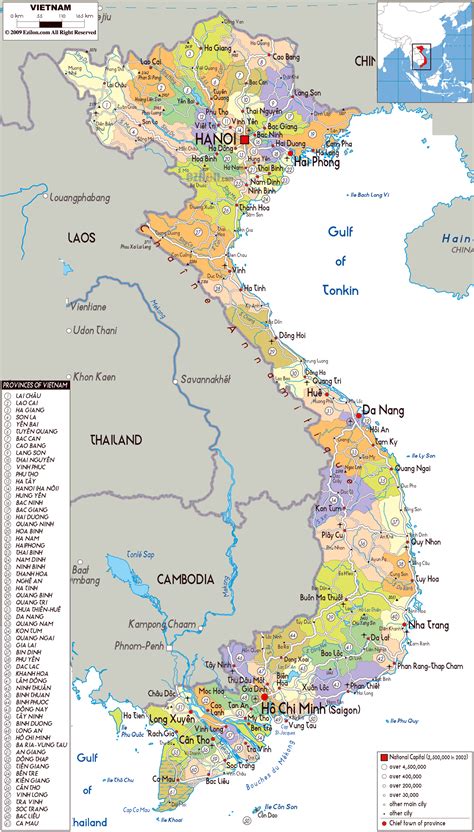 Maps Of Vietnam Detailed Map Of Vietnam In English Tourist Map Of Vietnam Road Map Of