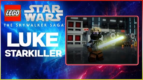 Luke Starkiller In Lego Star Wars The Skywalker Saga Youtube