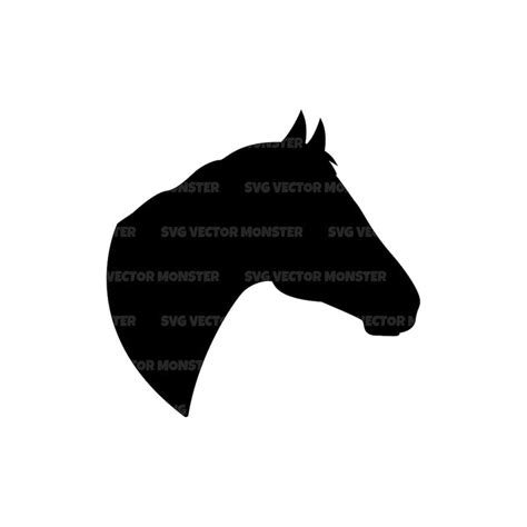 Horse Head Svg Horse Svg Stallion Svg Horse Lover Vector Inspire