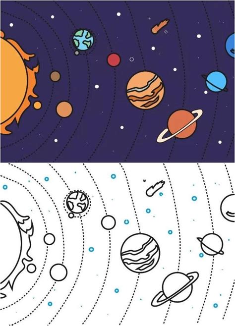 20 Easy Solar System Drawing Ideas How To Draw 2022