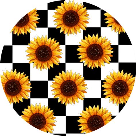 Download Sunflowers Sticker Aesthetic Sunflower Png Image With No