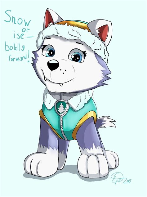 Everest Paw Patrol By Ereezart On Deviantart