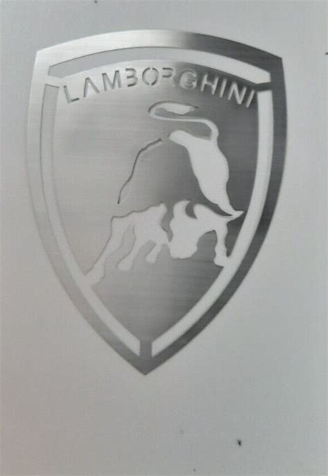 Lamborghini Bull Logo Drawing