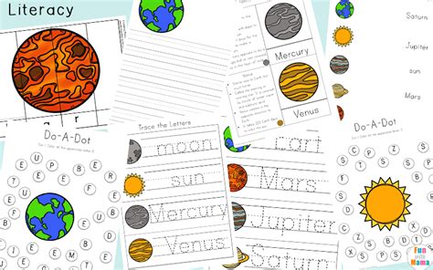 Solar System Printable Worksheets And Activities Pack Fun With Mama