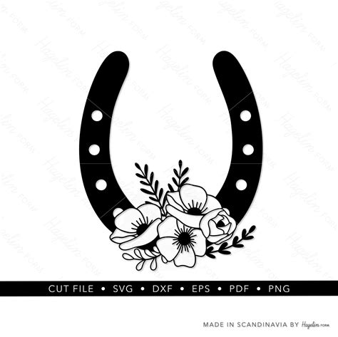 Horse Shoe Svg Horse Svg Horseshoe Svg Horse Shoe Floral Etsy Ireland