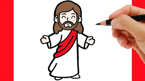 How To Draw Jesus Christ Youtube