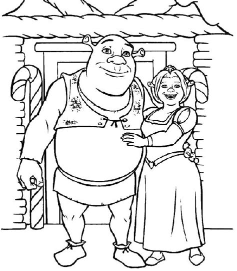 75 Desenhos Do Shrek E Personagens Para Colorirpintar Em Casa