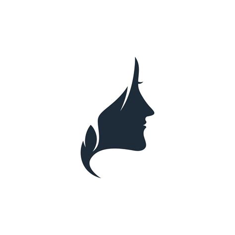 Woman Face Silhouette 14290971 Vector Art At Vecteezy