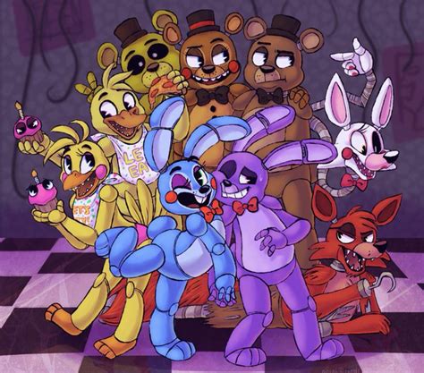 Fanf And Fanf 2 Fnaf Fnaf Art Anime Fnaf