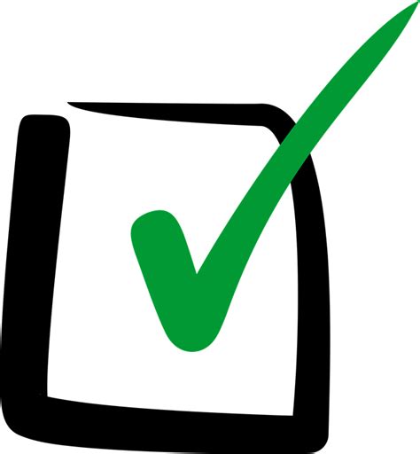 Tick Box Png Transparent Tick Boxpng Images Pluspng