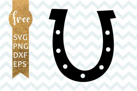 Horseshoe Svg Free Cut Files Free Cutting Files Instant Download