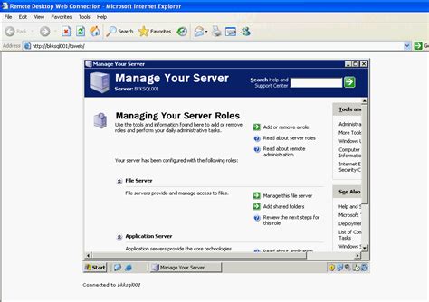 In computing, the term remote desktop refers to a software or operating system feature that allows a personal computer's desktop environment to be run remotely on one system (usually a pc, but the concept applies equally to a server), while being displayed on a separate client device. How to Enable Remote Desktop Web Connection on Windows ...