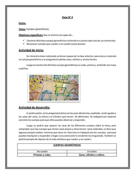 Secuencia didáctica matemática geometría PDF