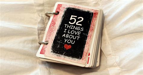 Crafting Life Together 52 Things I Love About You