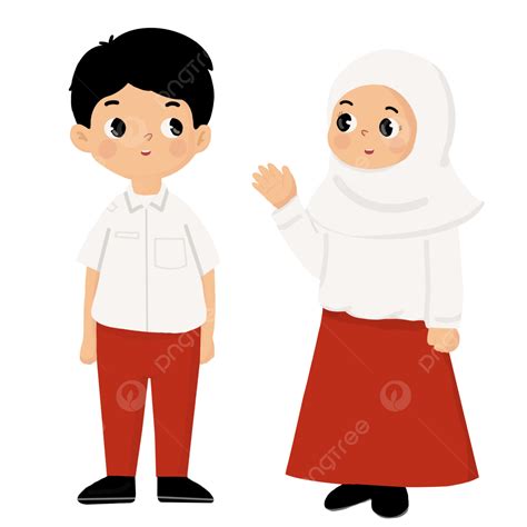 Sd Clipart Transparent Png Hd Murid Sd Berhijab Murid Back To School