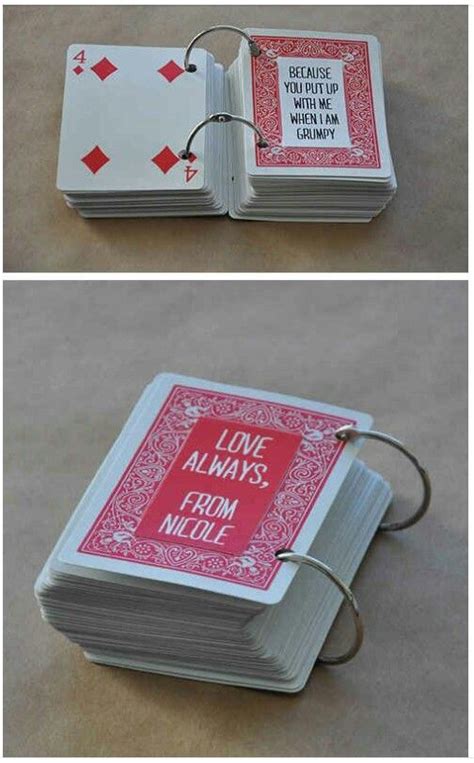 52 Reasons I Love You Playing Cards Babe T Reasons I Love You